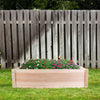 High Raised Bed Vegetable Flower Garden Planter Box Seeds Bedding Herbs 31" 42"