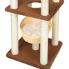 H158 Kitten Cat Tree Cat Sisal Scratching Post Activity Centre Tunnel Basket Bed