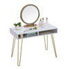 Computer Desk Marble Dressing Table Home Office Writing PC Table Dressing Table