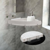 Bathroom Corner Storage Basket Shower Plastic Shelf Tidy Wall Kitchen Caddy Rack