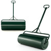 63L Metal Garden Lawn Roller Water Sand Filled Drum Grass Roller Tow Behind