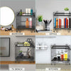 Over The Toilet Space Saver Organization Metal Storage Cabinet Rack HomeBathroom