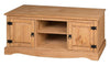 Corona TV Unit 2 Door 1 Shelf Flat Screen TV Media Pine by Mercers Furniture