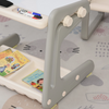 Kids Study Desk Chair Set Armchair Drawing Board Table Children Playroom Toddler