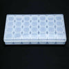 28 Slot Diamond Painting Storage Boxes Bead Organiser Tray Beads Embroidery Case