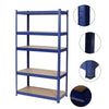 Storage Racking 5 Tier Shelving Boltless Shelves Garage Large Capacity 200KG