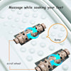 Folding Foot Spa Pedicure Wet Bath Bubble Massage Bucket Feet Therapy Luxury UK
