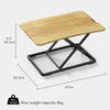 Standing Desk Converter Height Adjustable Sit Stand Office Workstation
