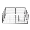 8 Panel Foldable Pet Play Pen Puppy Dog Animal Cage Run Fence Exercise Playpen