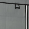 Shoe Rack 9 Tier Cabinet Storage Organiser Stand Shelf 27 Pairs Dustproof Grey