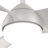 Modern Ceiling Fan Dimmable Led Lighting Fan Reversible Blades w/ Remote Control