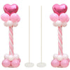 2x Heavy Duty Balloon Arch Column Floor Stand Base Frame Kit Wedding Party Decor