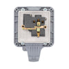 13A 1 Gang Waterproof Outdoor Storm Switched Socket Single IP66 Outside Use