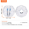 VEVOR Inflatable Bumper Balls 2-Pack 4FT/1.2M Sumo Zorb Balls for Teens & Adults