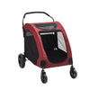 Large Dog Cat Stroller Pet Puppy Pram Pushchair Travel Cart Buggy Carrier 4Wheel