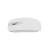 Slim 2.4G Wireless Keyboard Cordless Optical Mouse for PC Desktop White