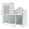Cube Book Shelves Storage Shelf Bookcase Display Corner Unit Stand Organizer