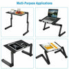 Portable Foldable Laptop Notebook Table Adjustable Stand Bed Tray Computer Desk