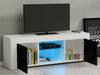 Modern TV Unit Cabinet Stand Sideboard Matt body and High Gloss Doors LED Lights