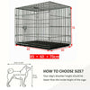 Folding Heavy Duty Cozy Pet Puppy Playpen Run Crate Pen Welping Dog Cage 2 Sizes