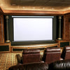 60-100 Inch Manual Pull Down Projection Projector Screen Home Cinema Theater 4:3