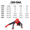 Boys Kids Adult Spider-Man Far From Home Cosplay Costume Jumpsuit Fancy Clothes