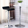 2pc Bar Stools Leather Chairs Breakfast Chairs Swivel Gas Lift Kitchen Cushioned