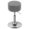 1/2x Bar Stool Gas Lift Swivel Stool Club Cafe Breakfast Chair PU Leather Metall