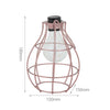 Solar Powered Hanging Copper Lantern Retro Outdoor Decor Light Table Lamp Bulb