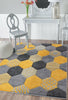 Modern Bright Colourful Vibrant Rug Bedroom Living Room Carpets Value Grey Rugs