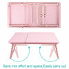 Laptop Table Folding Desk Stand Bed Tray Sofa Computer Study Portable Adjustable