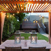 100FT 100Bulbs Outdoor Garden Festoon String Light G40 Globe Patio Wedding 30M