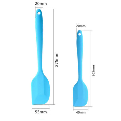 21/28 cm Silicone Spatula Scraper Heat Resistant Cooking Baking Basting