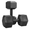 Dumbbell Set Hexagon Dumbbell Home Exercise Workout Wight in 2x5kg/7.5kg/10kg