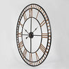 60CM EXTRA LARGE ROMAN NUMERALS SKELETON WALL CLOCK BIG GIANT OPEN FACE ROUND
