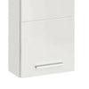 Modern White Gloss Bathroom Wall Hung Storage Cabinet Door Unit Soft Close Twist