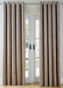 Luxury Sara Chenille Velour Lined Eyelet Curtains - Reduced To Clear