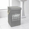 LARGE LAUNDRY BASKETS Hamper Bin Washing Clothes Sorter Foldable Storage