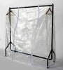 Clear Zipped Clothes Rail Cover 3ft x 5ft Hanging Garment Storage Display