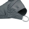 5m x 4m Sun Shade Sail Garden Awning Canopy 98% UV Block Rectangle Anthracite