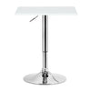 Bar Table Breakfast Swivel Height Adjustable Square Bar Table for Kitchen new