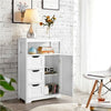 Bathroom Freestanding Cabinet Storage Orgainzer Storage Unit with 3 Drawers