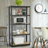 BOLTLESS METAL SHELVING RACK WAREHOUSE SHED GARAGE STORAGE SHELVES UNIT 5 TIER