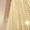 1/2X Glitter Door String Curtain Room Divider Panel Fly Screen Backdrop Curtains