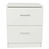 Bedroom Bedside Table Nightstand Cabinet Chest of 2 Drawer Home Furniture Modern