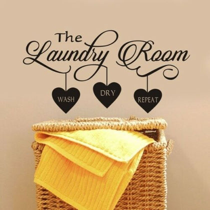 The Laundry Room Loads Of Fun Wall Art Sticker Vinyl Decal Kitchen Family Decor