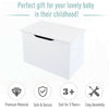Storage Ottoman Chest Toy Box Bench Bedroom Bedding Blanket Box Wooden Large