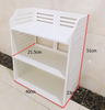 3Tiers Wood Shoe Rack Stand Storage Home Organiser Shelf Display Unit Bathroom