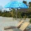 Hawaiian Parasol Beach Garden Patio Sunshade Sun Umbrella Outdoor Tilting