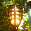 Set 1 /2 / 4 Solar Dancing Flame LED Torch Stake Flickering Outdoor Garden Light